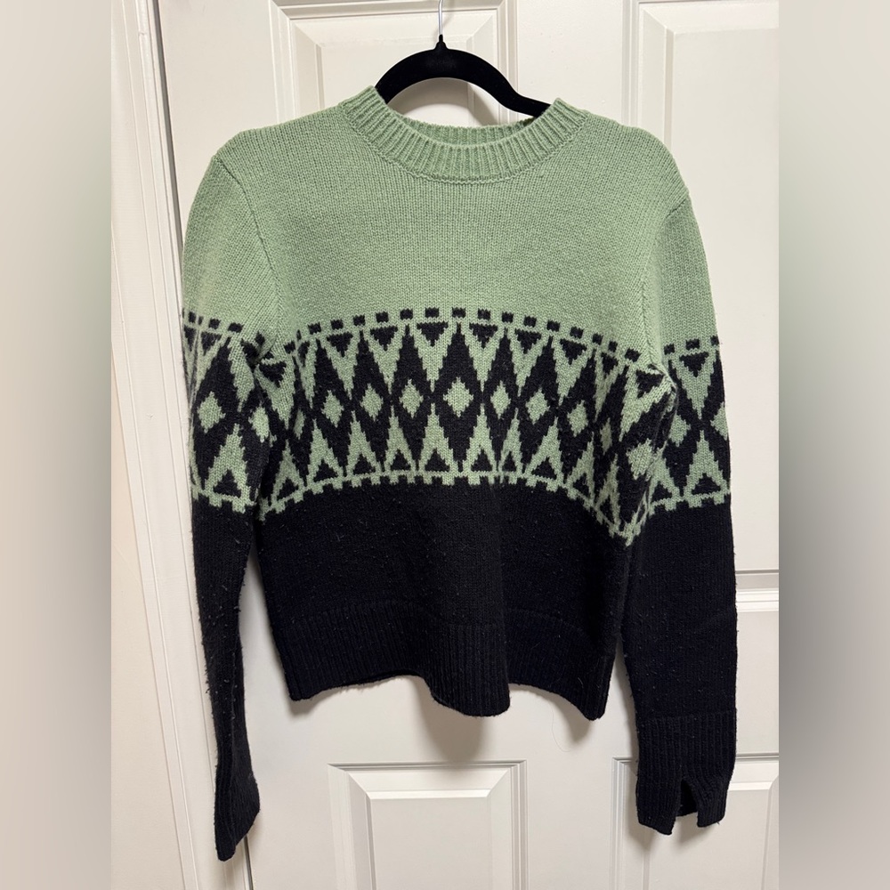 Derek Lam Soft Green Knit Sweater